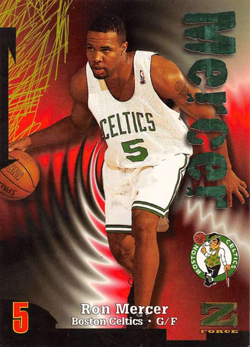 Amazon.com: 1997-98 Z-Force Basketball #116 Ron Mercer RC