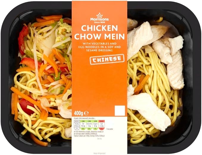 Morrisons Chicken Chow Mein, 400g Amazon.co.uk Grocery