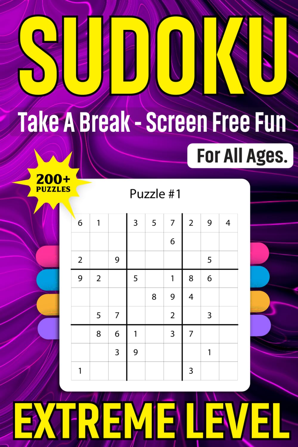 Sudoku Puzzle Book: Take A Break - Screen Free Fun