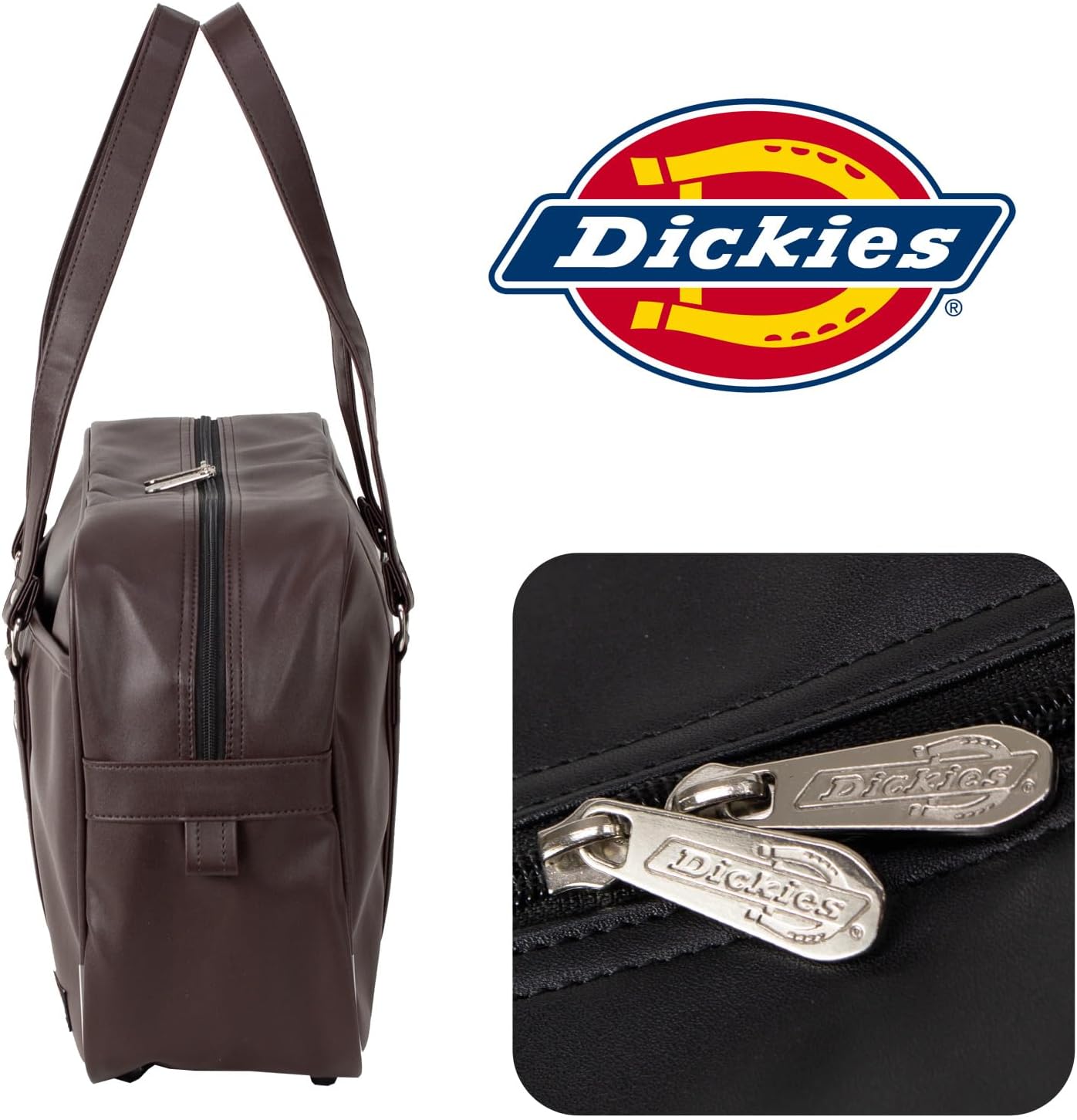 Dickies ディッキーズ スクールバッグ 合皮 通学用 高校生 男女兼用 革 スクバ 大容量 女子高校生 大きめ 学生 DK-G01