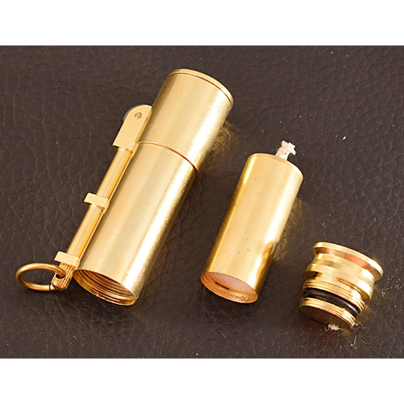 Briquets Au Kérosène Vintage Flamme Rétro Meule en Métal Essence Cigarette en Forme de Coquille de Balle Briquets Cool Gadgets Créatifs avec Boîte-Cadeau