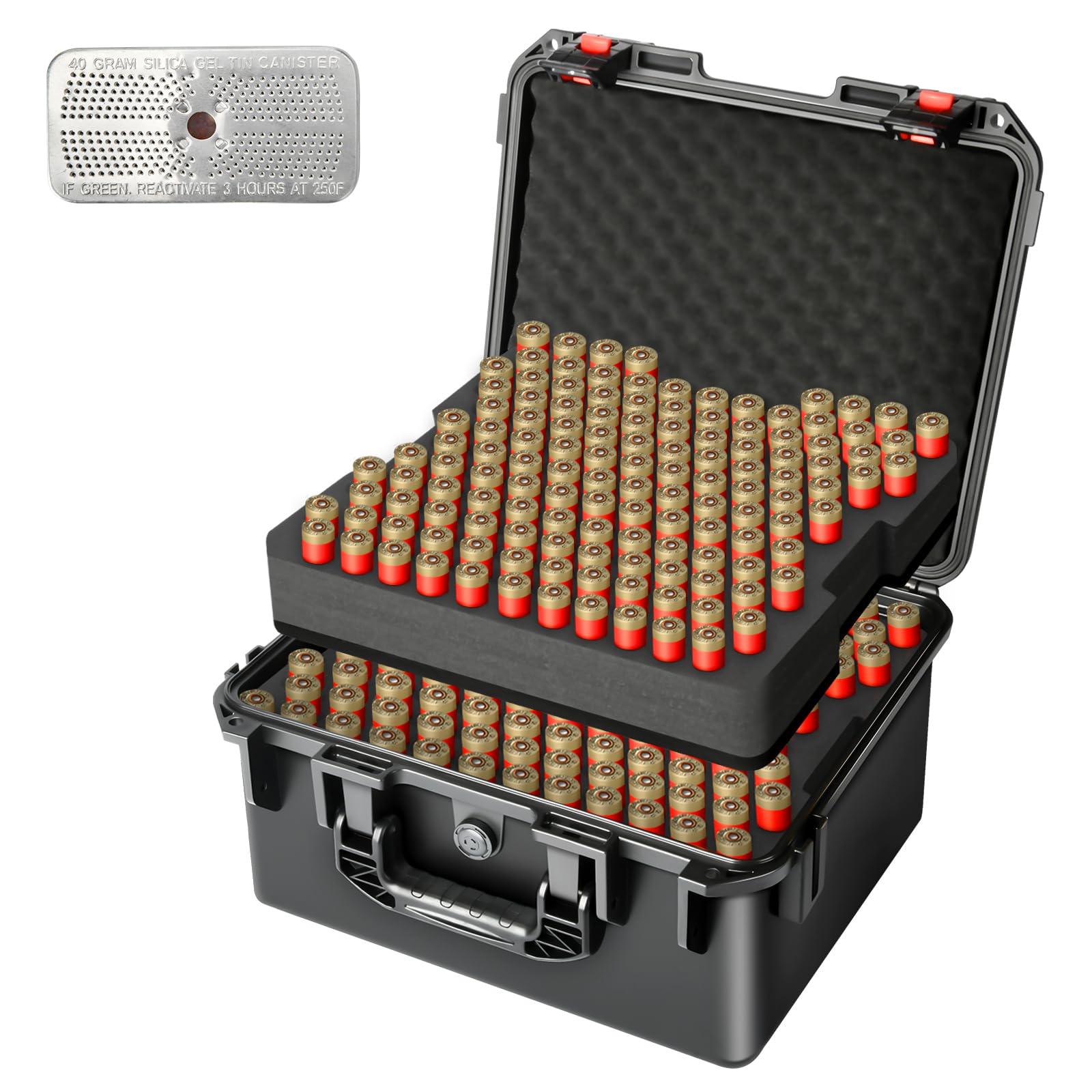 HOSOCASE 260 Rounds Waterproof Storage Box