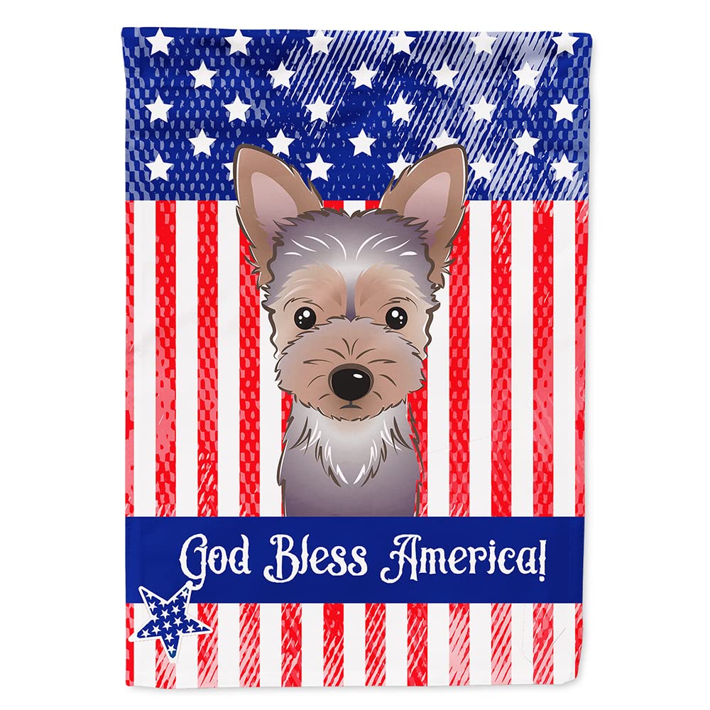 Drapeau américain Yorkie Caroline's Treasures cadeau idéal pour passionné de chien