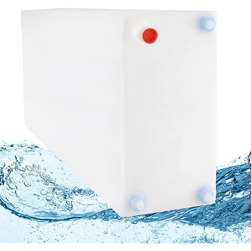 RecPro RV Fresh Water Tank 21 Gallon for Drinking and Potable Water | 39.25" x 8" x 16" | Fresh or Gray Water Plastic Storage | Made in America