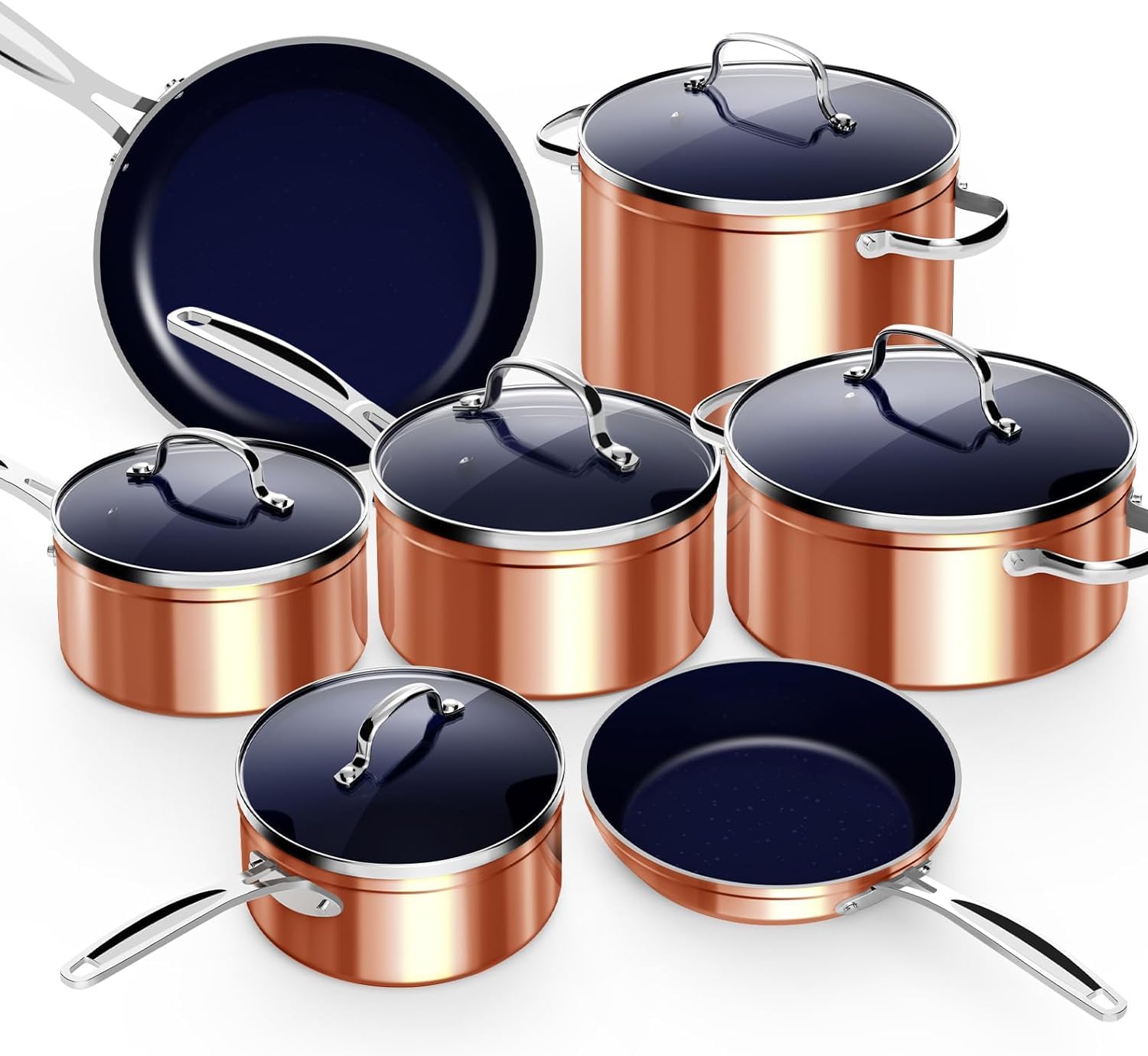 Nuwave G10 Duralon Pots and Pans Set