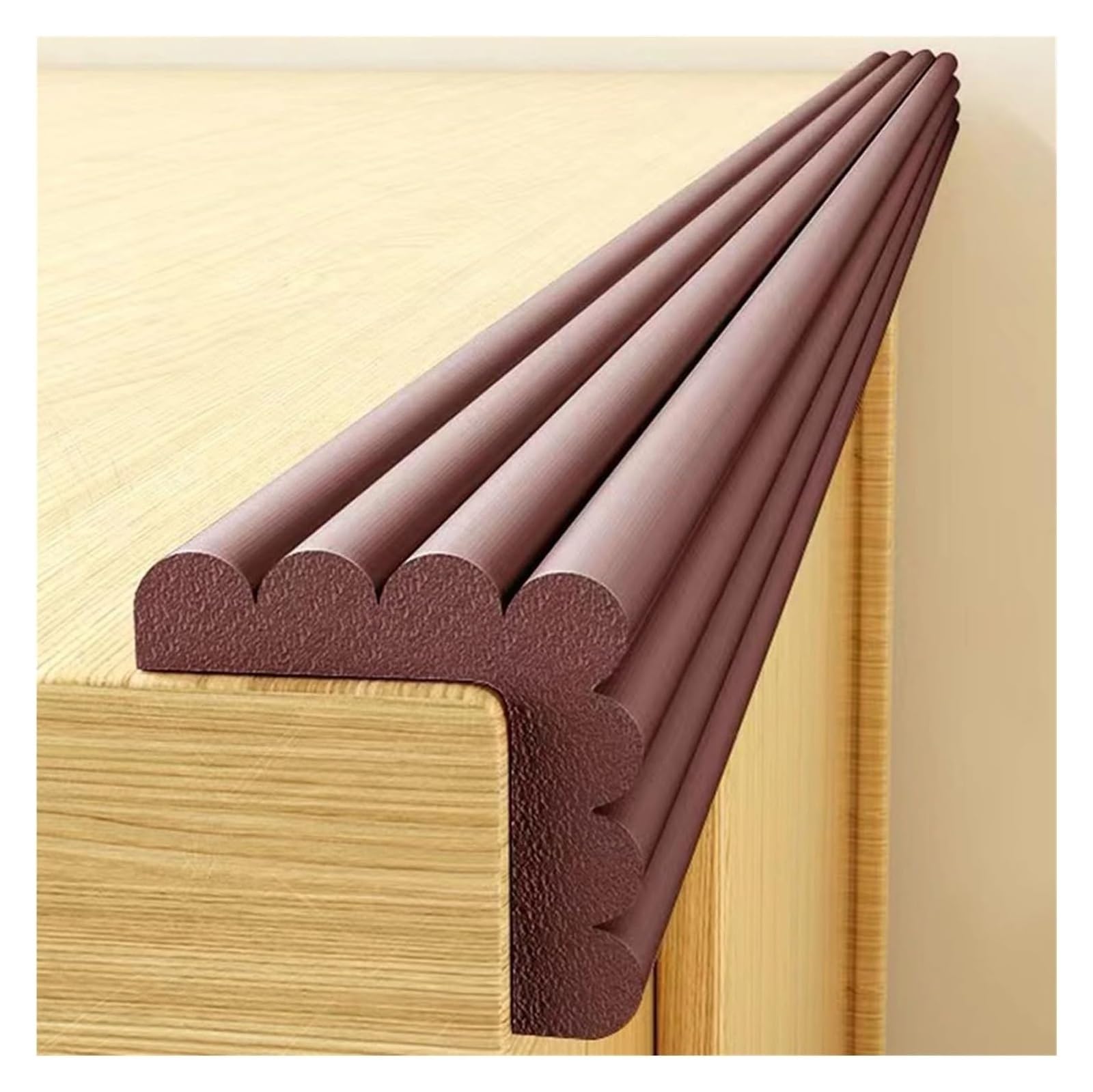 Protection d'Angles et Rebords pour Bébés Bandes De Sécurité En Mousse De 8 Cm De Large, Protection Des Coins Et Des Bords De 8 Mm D'épaisseur, Protections De Table Auto-adhésives, Coins De Coussin, P