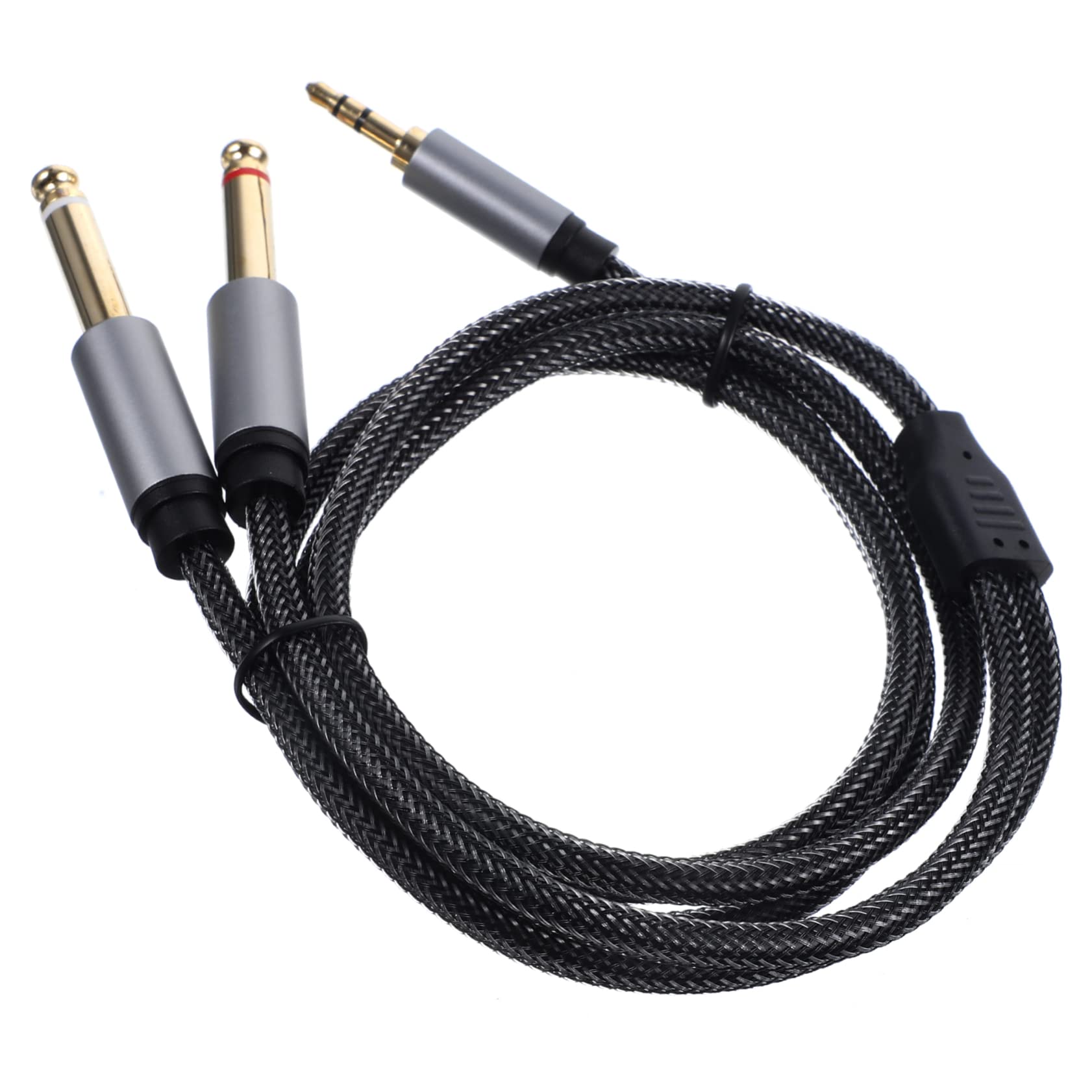 Gatuida 3pezzi Audio Splitter Connettore Trs Per Altoparlanti Riduzione Ottimale Compatibile Home Theater e Multimediali