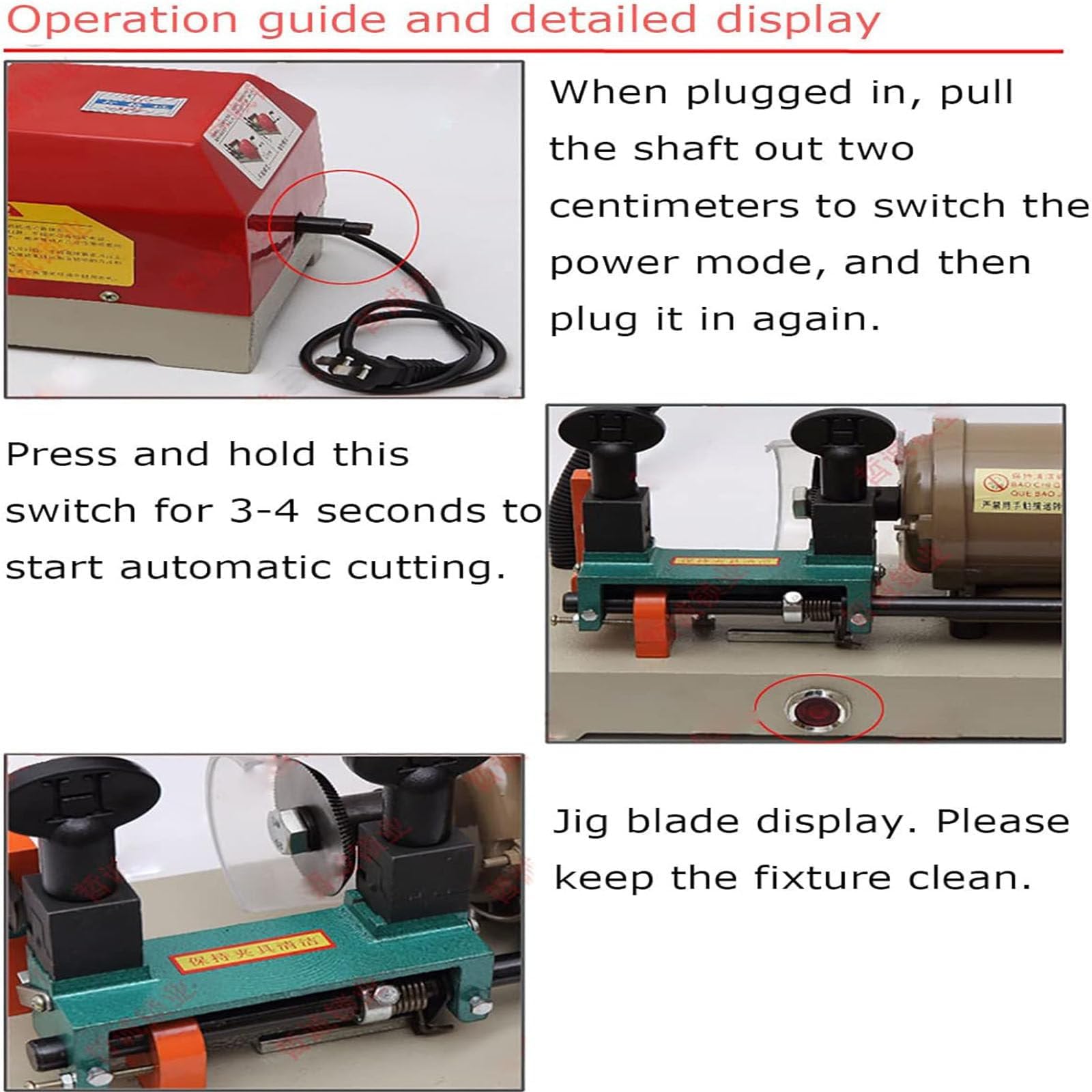 Copiadora horizontal de llaves con función de fresado, duplicador profesional de corte de llaves para llaves de coche y cerradura de puerta