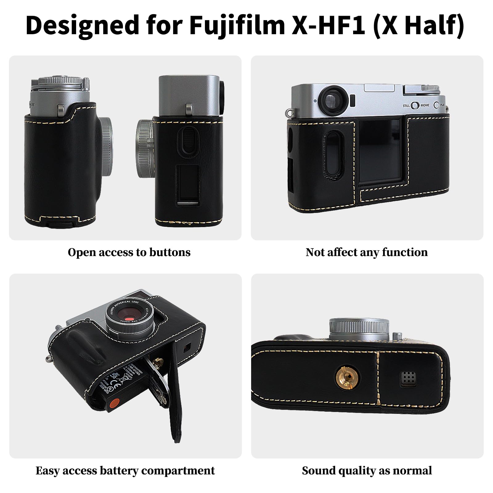 Amazon.co.jp: VOVMOEYA x-hf1 ケース（2枚のスクリーンプロテクター