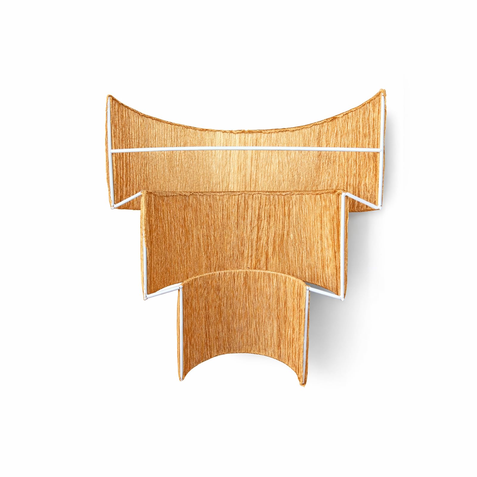 Alpinaluz Aplique Murale Style Bohème avec Abat-jour en Tissu Semi-transparent Beige Marron, Double Douille E27, Éclairage Décoratif pour Chambre, Salon, Couloir et Salle à Manger Intérieur