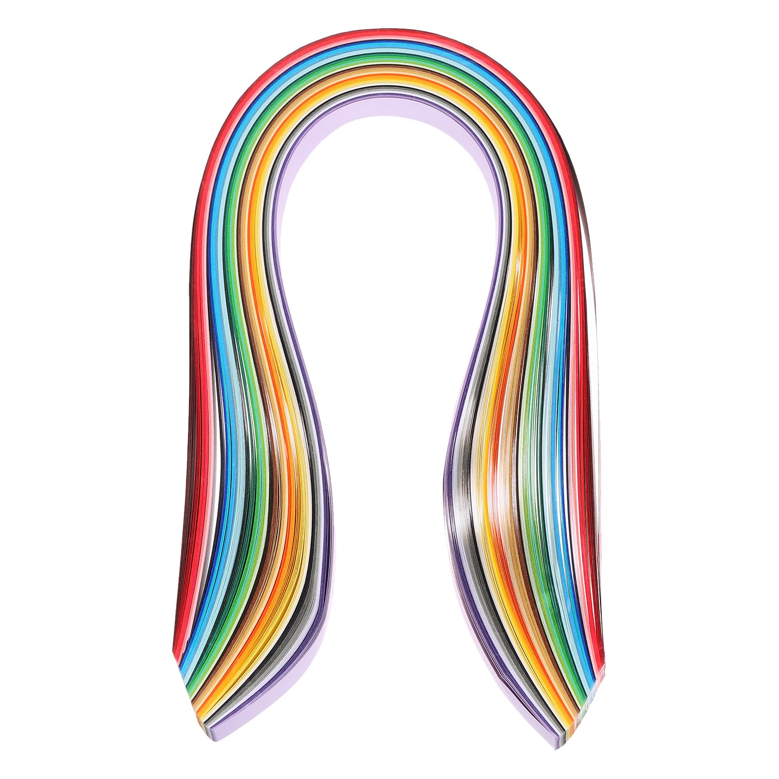 PATIKIL 180pcs Quilling Strips Paper 3/4"(20mm) 54cm Origami Paper Quilling Strip for Art DIY Hand Craft 36 Colors