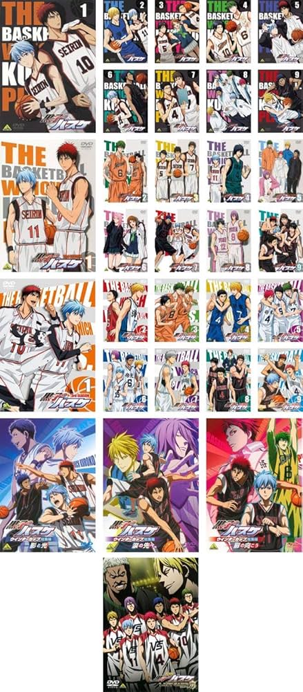 Amazon.co.jp: 黒子のバスケ 第1シーズン 全9巻 + 第2シーズン