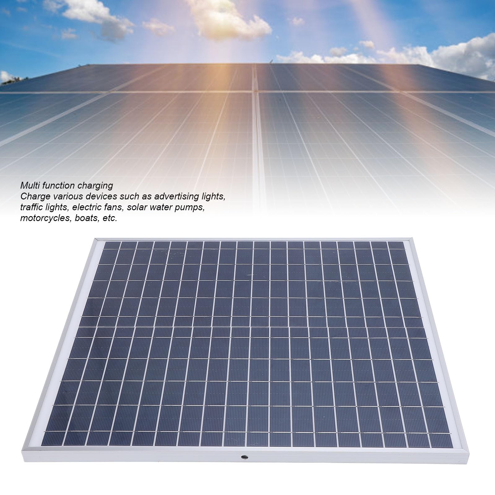 Sxhlseller 20W Panel Słoneczny Zestaw 60A Kontroler Przenośna Ładowarka