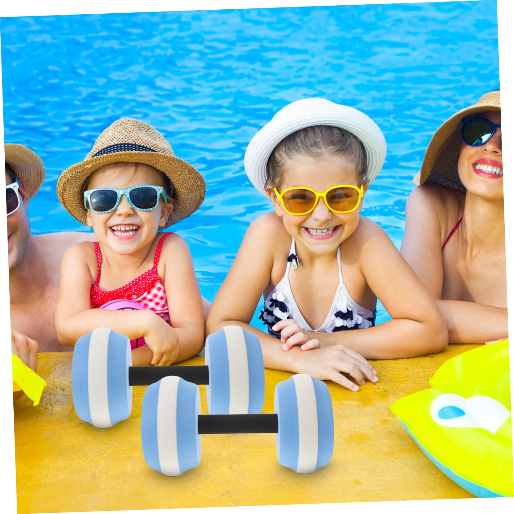 Set Di Manubri Da Piscina Pull Buoy Per Nuoto Attrezzatura Per Esercizi a Basso Impatto Per Adulti Per Sviluppare La e Migliorare La Coordinazione