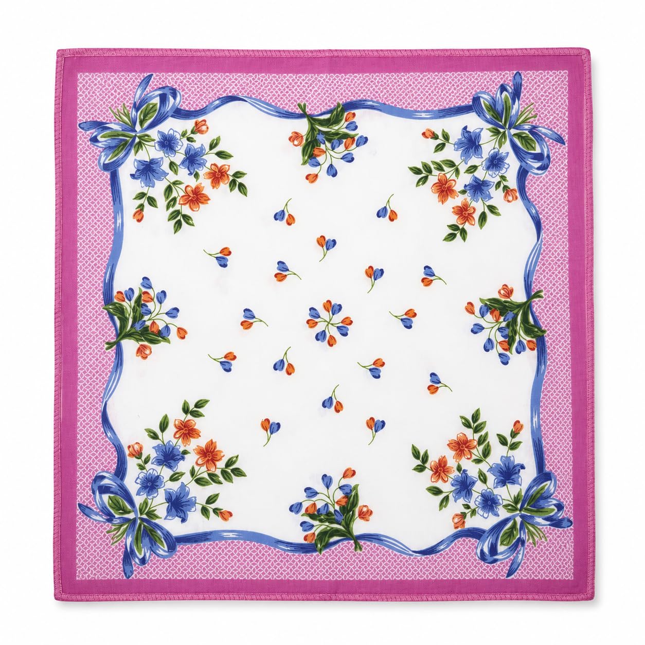 Floral Print Handkerchiefs Pack of 12-image-26