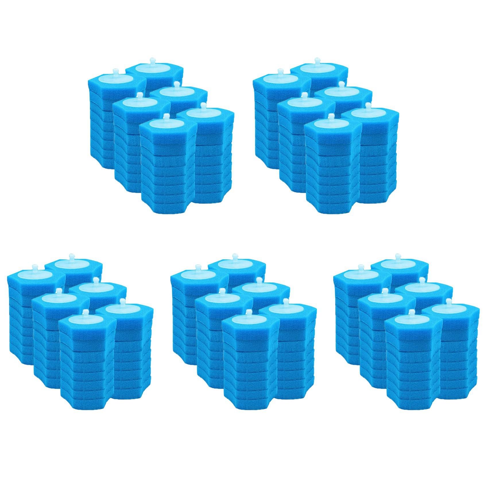 SystèMe de Nettoyage de Toilette Jetable Recharge Jetable de Toilette Recharge Brosse FraîChe Recharges Jetables - 240 Recharges