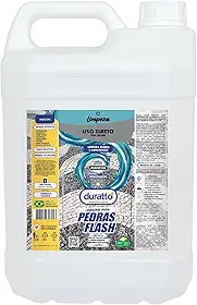 Duratto Limpador para Pedras Flash, Uso Direto, 5L, Removedor de Cera, para Limpeza Diária
