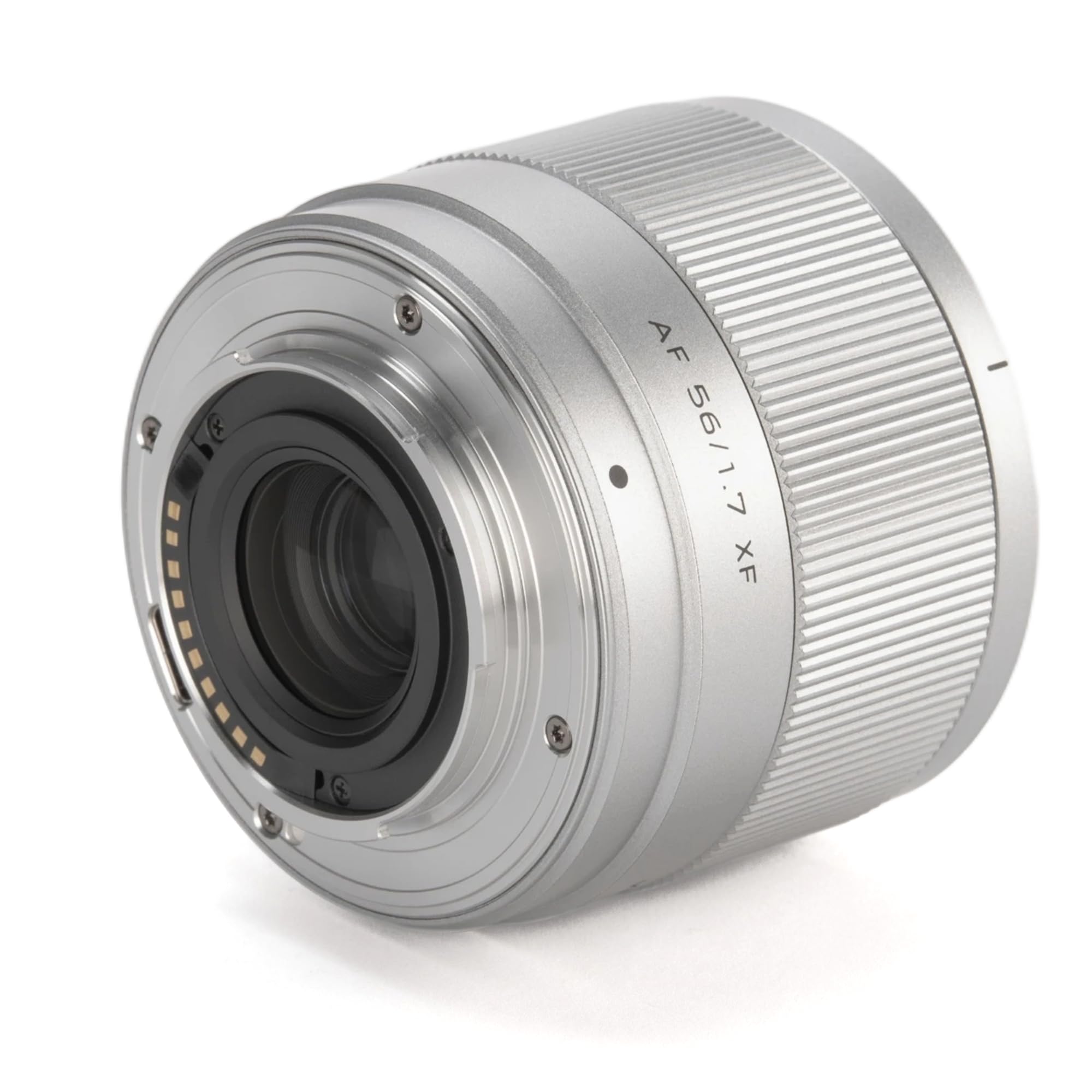 VILTROX 56mm F1.7 XF, AF 56mm f/1.7 pour Monture Fuji X, Objectif APS-C pour Fuji X-T5 X-T4 X-T30 II X-S10 X-T200 X-T30 X-H1 X-H2 X-T3 X-M5, Argent