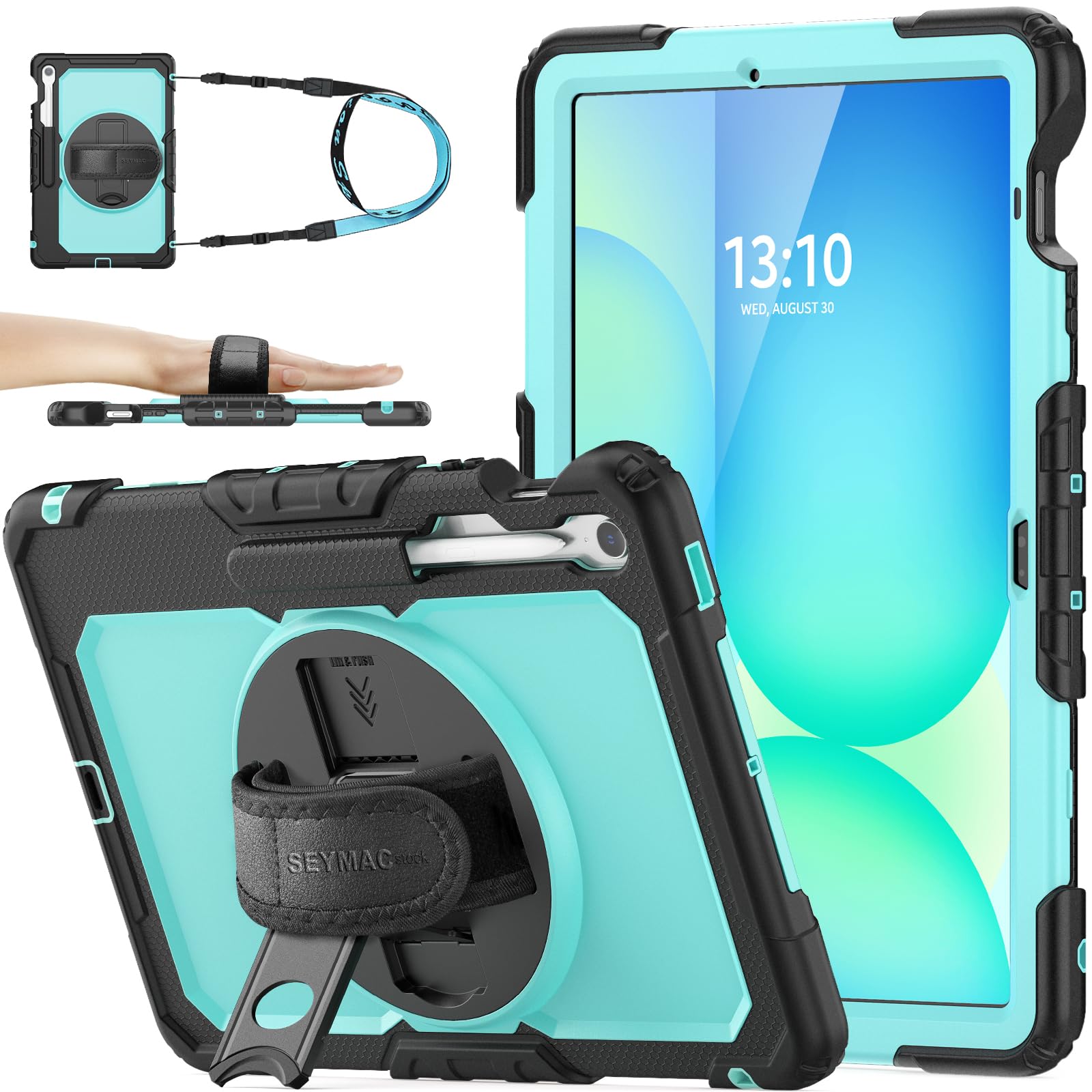 Amazon.com: SEYMAC stock Case for Samsung Galaxy Tab S10 FE+ Plus