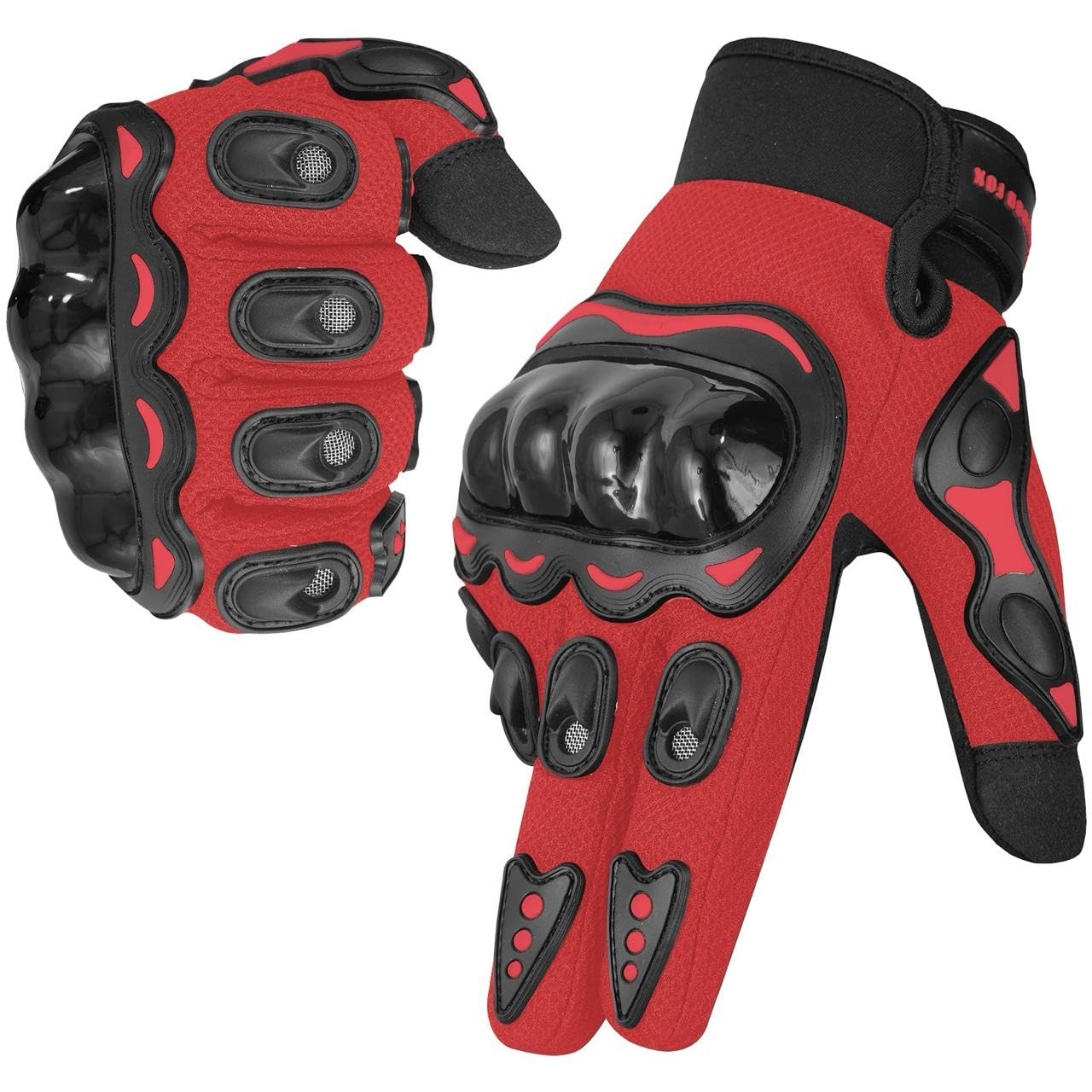 WESTWOOD FOX Motorradhandschuhe Herren Damen, Vollfinger Touchscreen Motorradhandschuhe für BMX MX ATV MTB Reiten, Jagen, Klettern und Outdoor-Sportarten