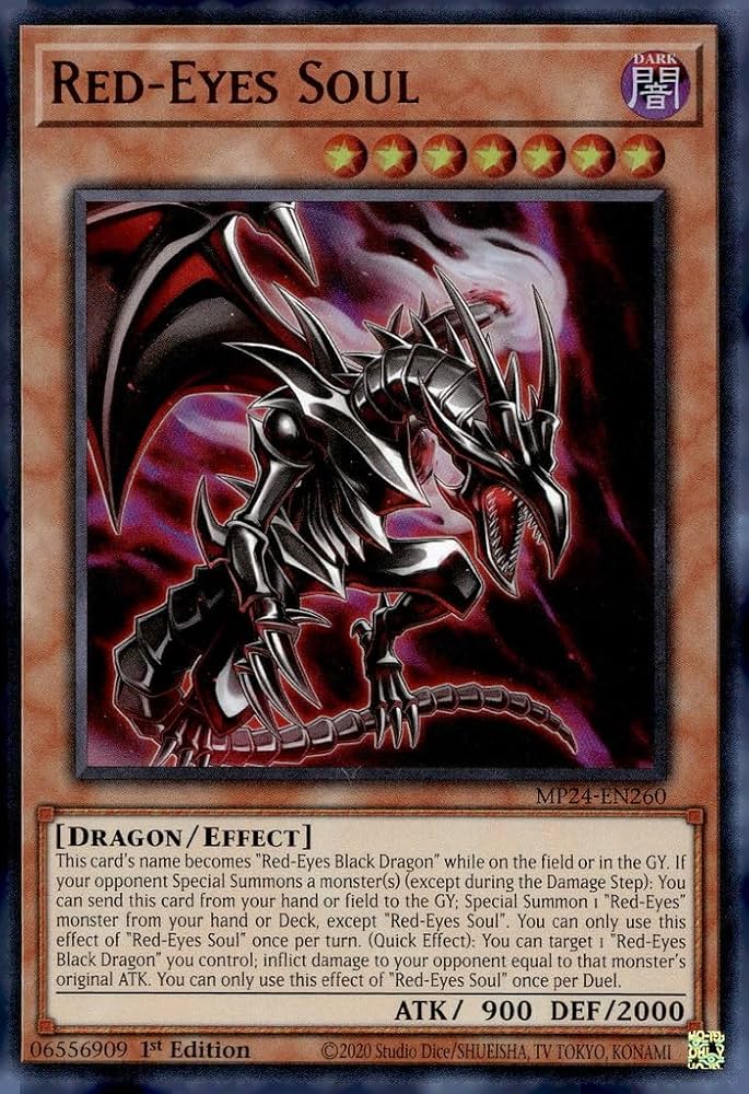 Amazon.com: Red-Eyes Soul - MP24-EN260 - Ultra Rare - 1st Edition