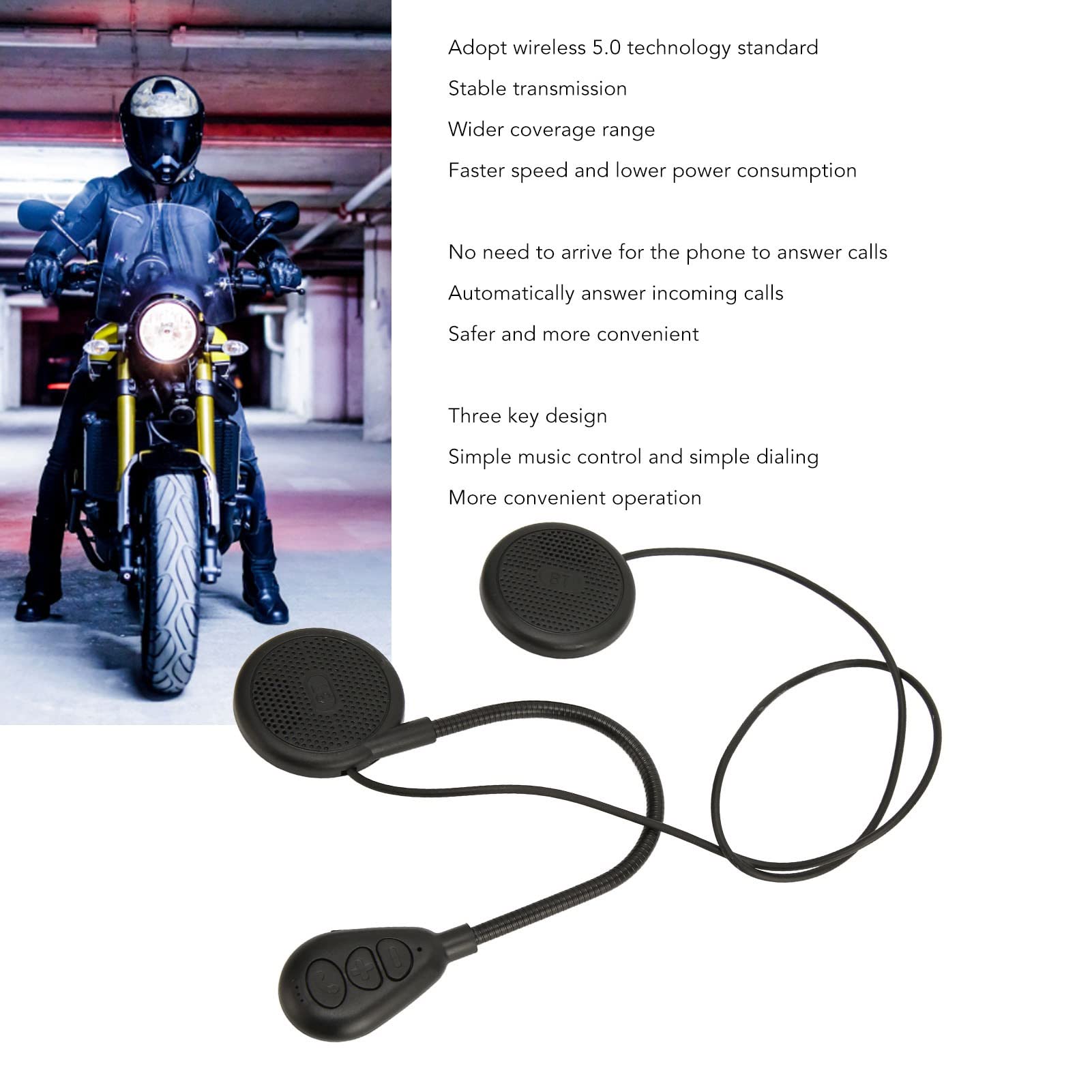 helm Bluetooth, Bluetooth EDR Draadloze Motorfiets Bluetooth