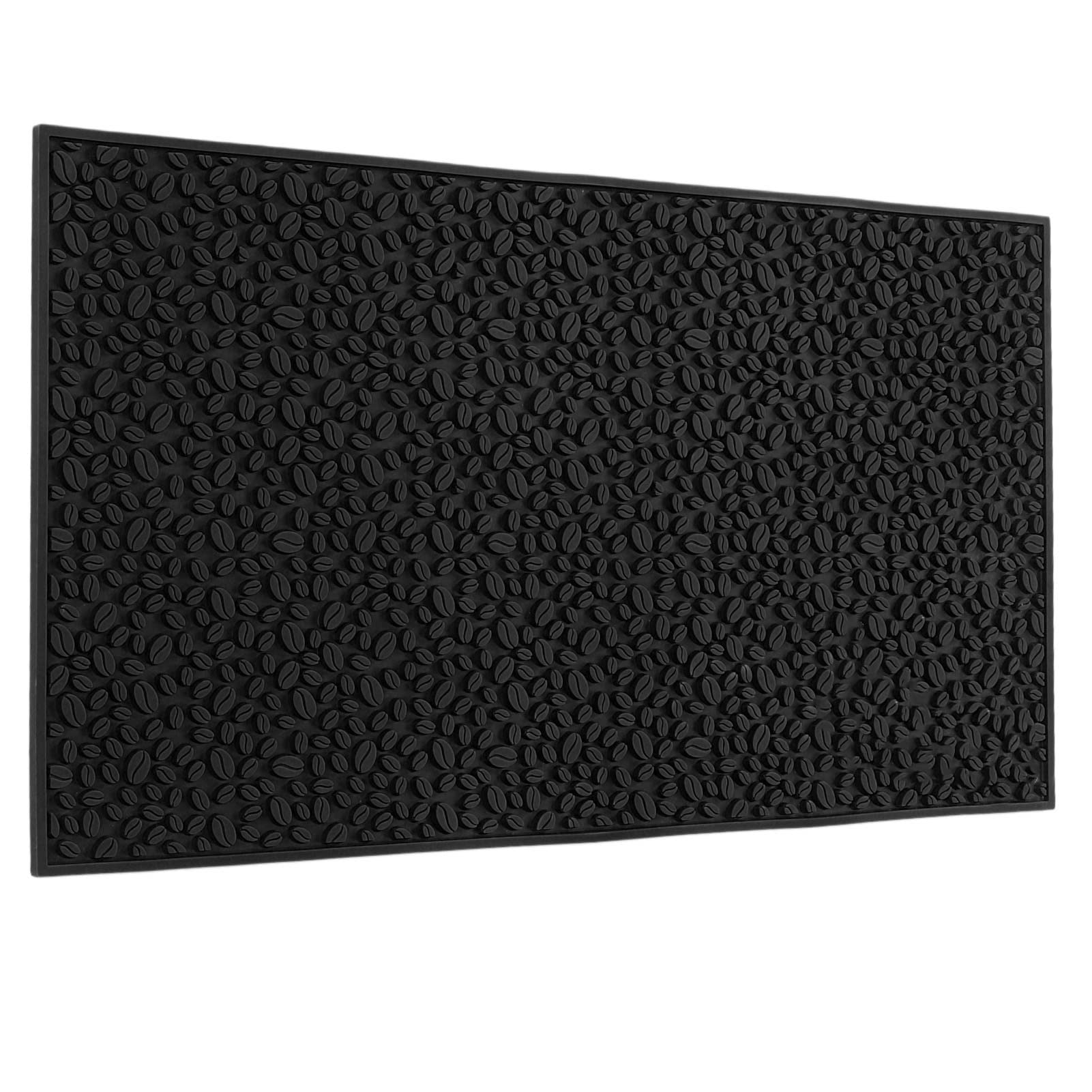 Aramox Estera de Bar Estera de Servicio de PVC 27,6 X 15,7 Pulgadas de Barra de café con Superficie Antideslizante Aislamiento Térmico Apto para Lavavajillas para Cafetería Restaurante Uso de Secado