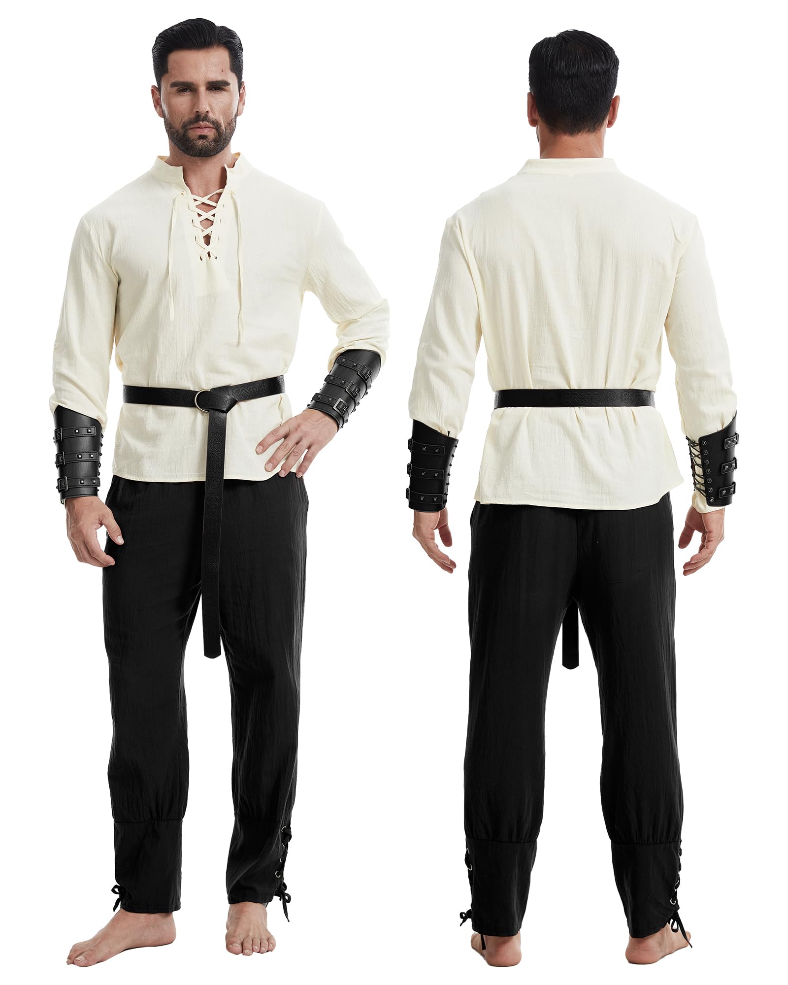 Mittelalter Viking Kostüm Herren Kleidung für Party