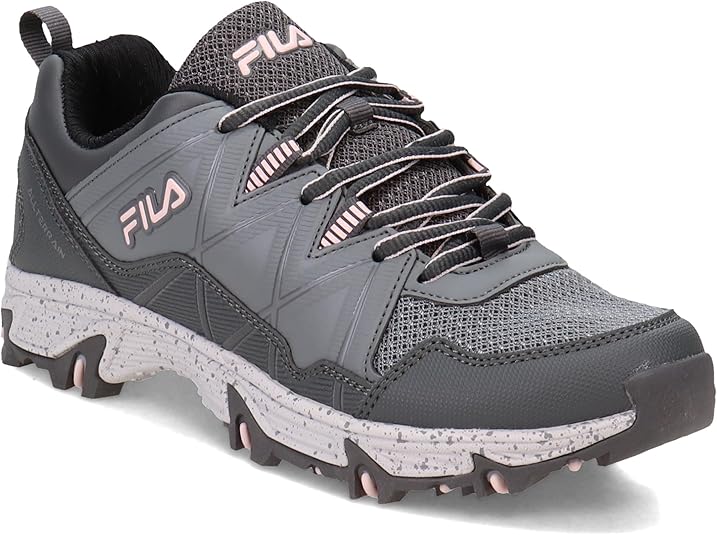 Amazon.com | Fila Women's, at Peake 24 Trail Running Shoe Monument ...