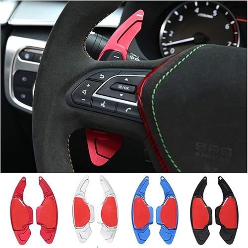 Miniatura 2 de Palancas de cambio para Infiniti Q50 QX50 Q60 Coupé 2019 Nissan Skyline GT, accesorios adhesivos para extender DSG (nombre del color rojo)