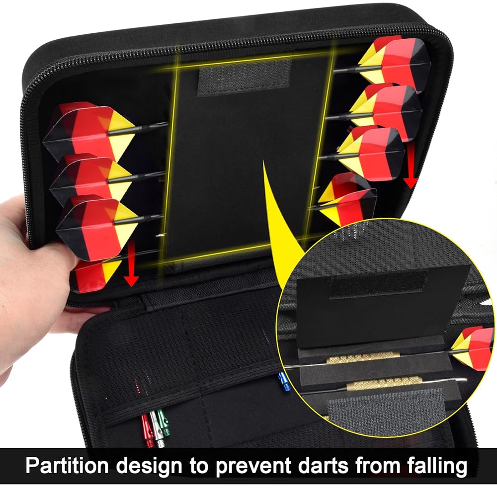 【エッジスポーツ　EAMES DARTS SYSTEM CASE Darts Case Usa Gear Hard Shell Dart Case Protective Storage