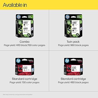 HP 680 Tri-color Original Ink Advantage Cartridge