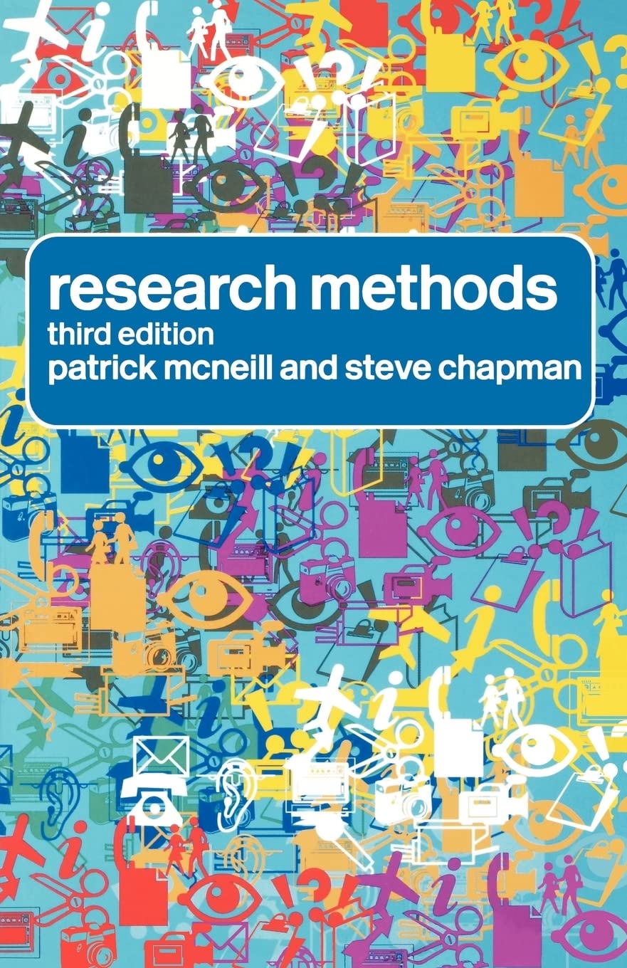 Research Methods: Textbook (Society Now) By Patrick McNeill