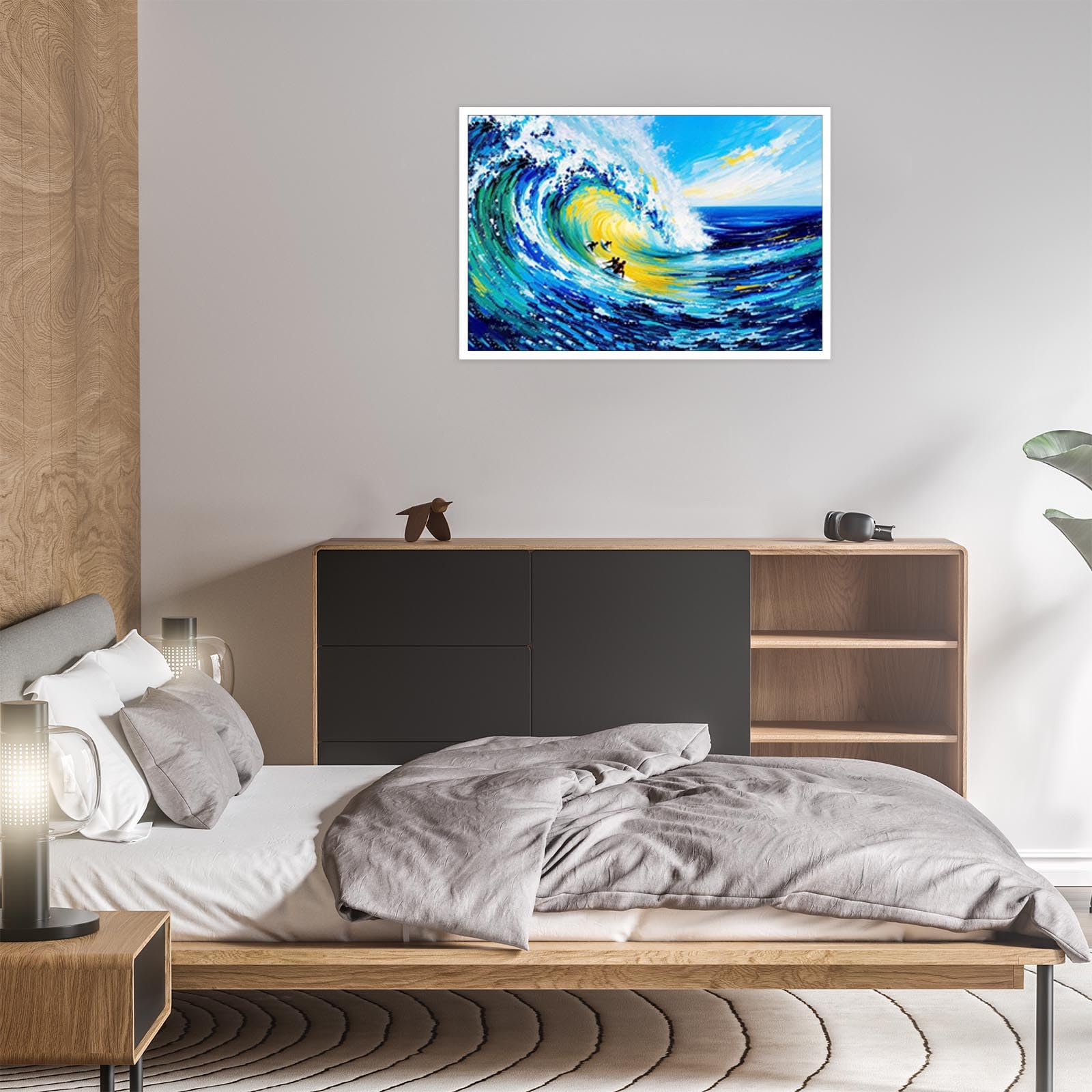 Amazon.com: Funky Ocean Surfer Sports Wall Art Summer Hawaii