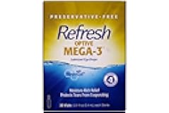Optive Mega-3 Lubricant Eye Drops, 30 Single (Pack of 2)