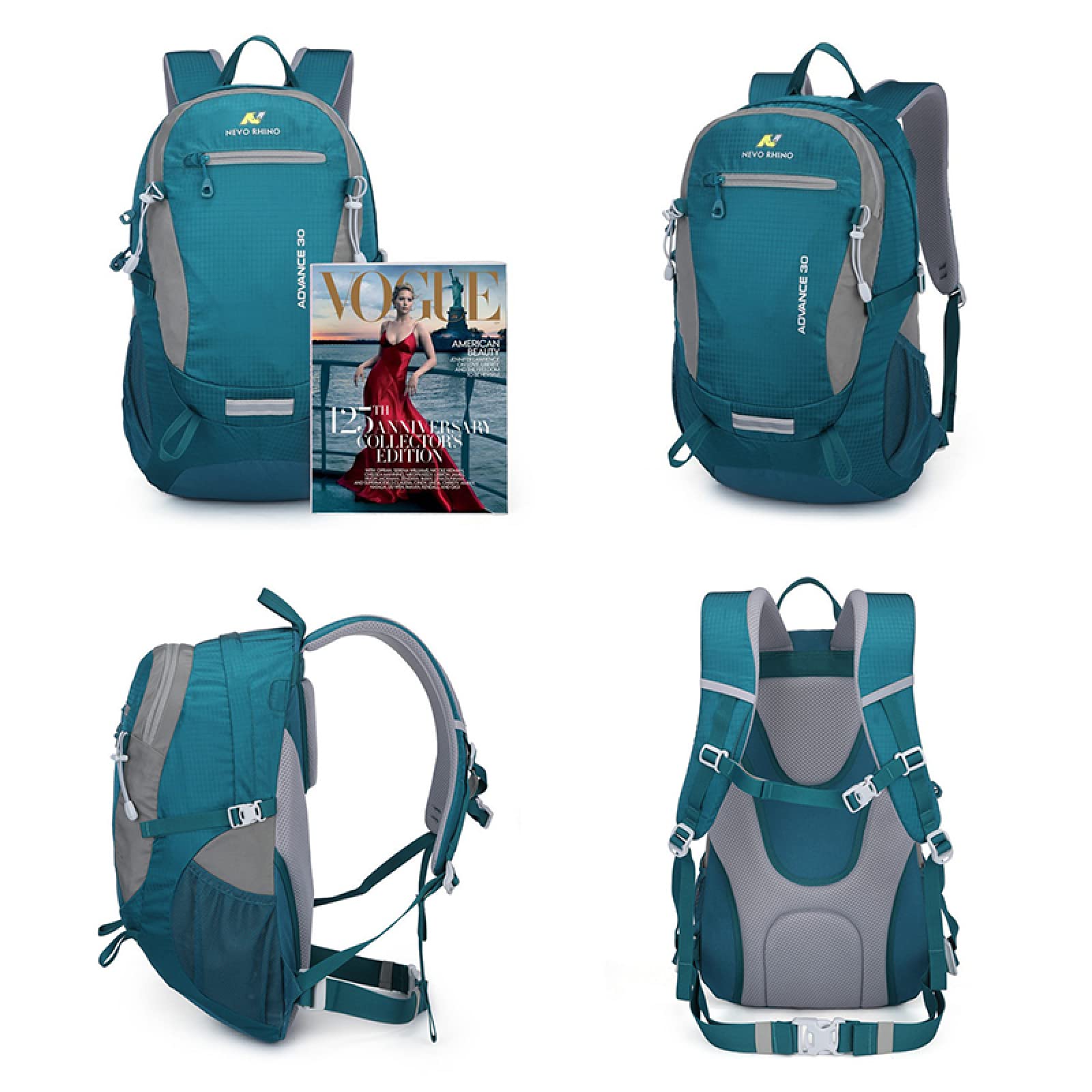 Zaino da esterno da uomo da 30 litri Zaino da viaggio per alpinismo Borsa da campeggio sportiva Borsa da scuola per escursionismo