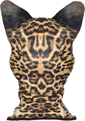 Vista 4 de AXBXCX 3D Animal Ears Balaclava Winter Warmer Face Mask for Skiing Snowboarding Snowmobile Halloween Christmas