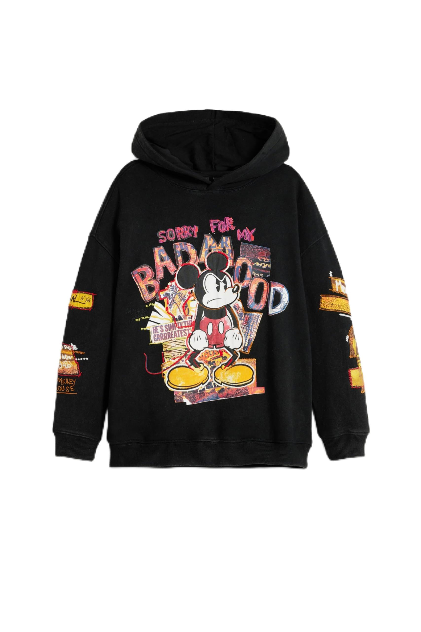 Desigual Sweat_Mickey_Mood, 2000 Black, 9/10