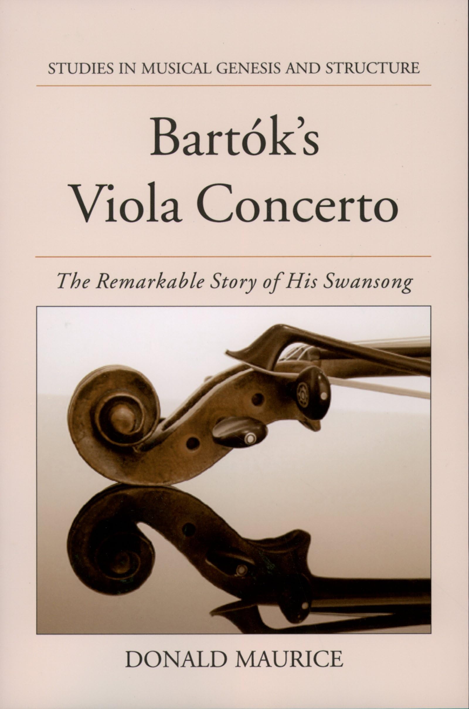 Concerto pour alto de Bartók livre sur l'histoire de son chef-d'œuvre musical ultime