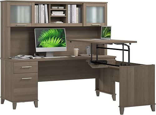 Bush Home Somerset 72W 3 Position Sit to Stand L