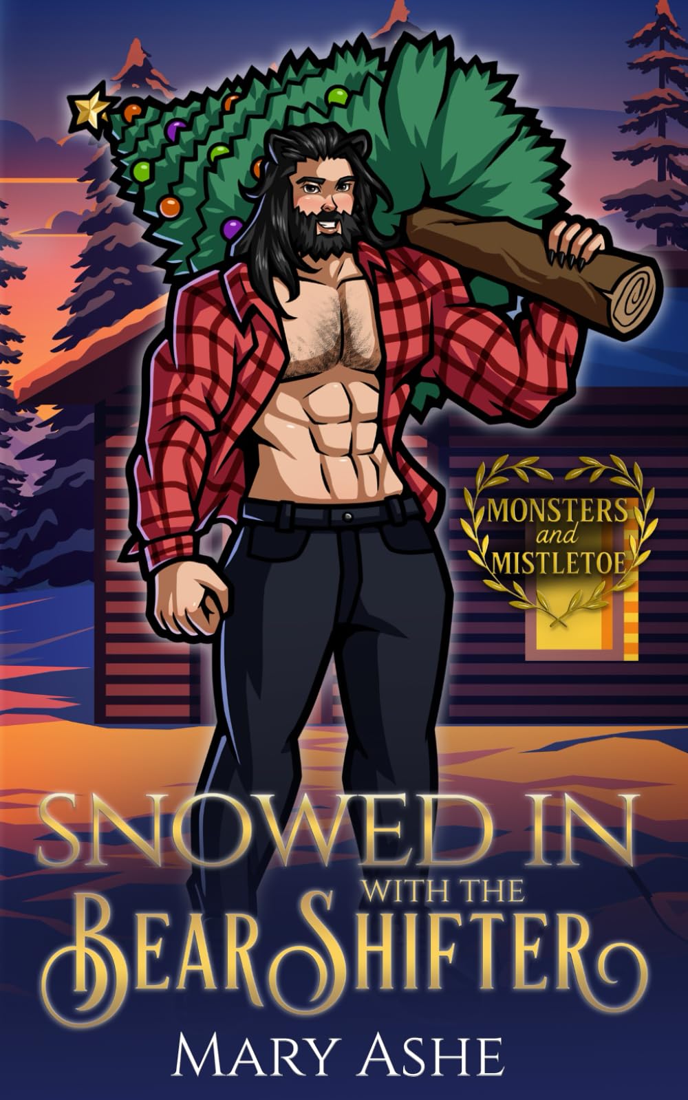 Snowed in with the Bear Shifter: A Small Town Holiday Romance