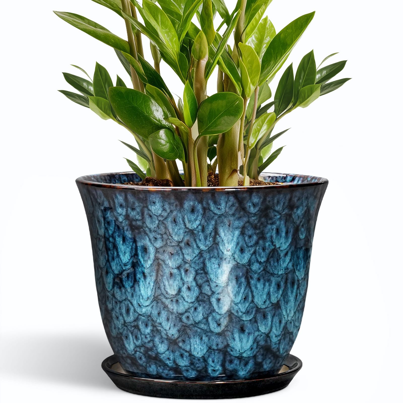 SUNPOTFOR 10 Inch Ceramic Planter