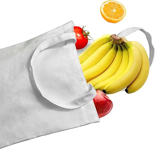 Miniatura 6 de MR.R Bolsa de lona reutilizable de sublimación en blanco