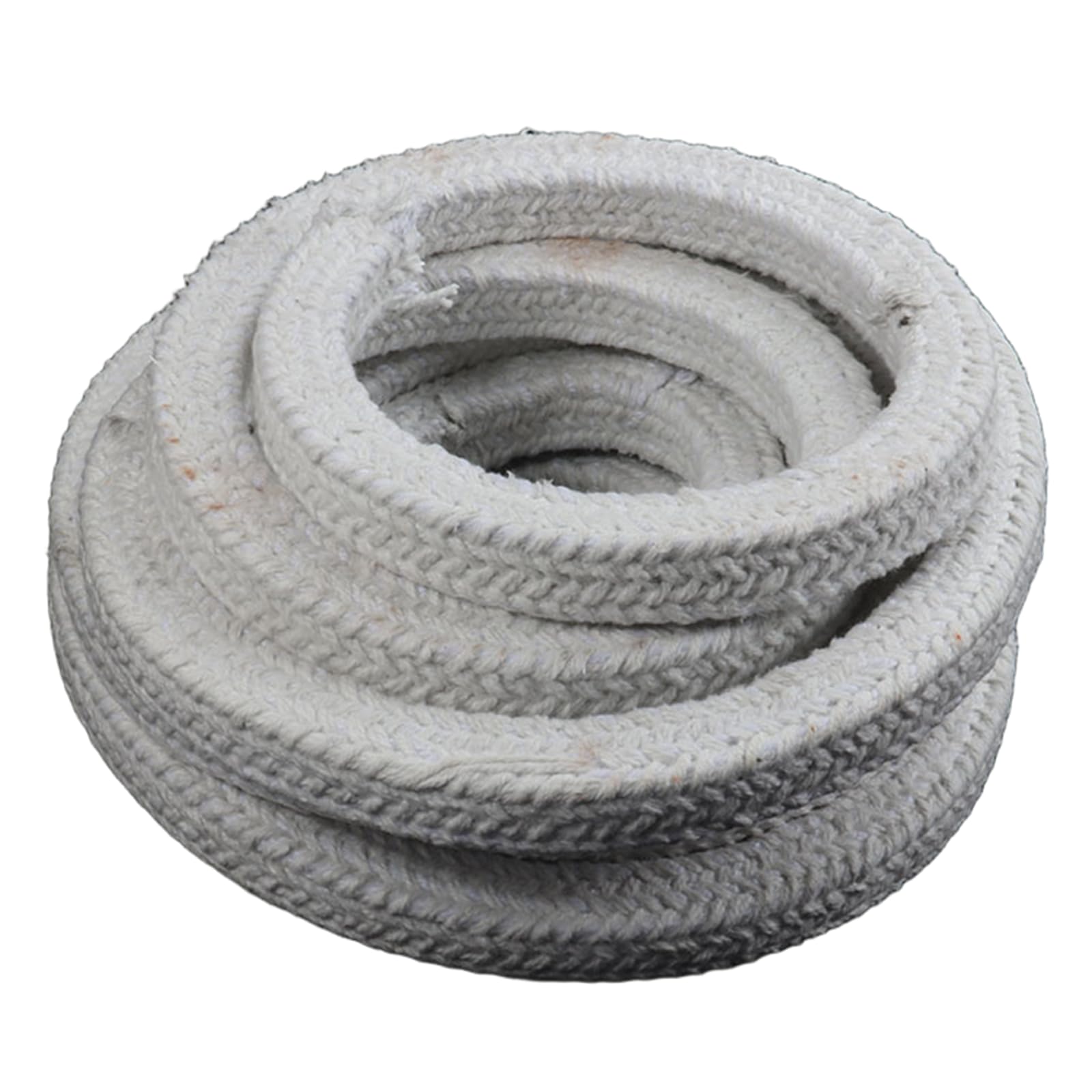 Corda di tenuta piatta in fibra di ceramica, resistente alle alte temperature, per stufe, camini, porte, 8 mm, 3 m