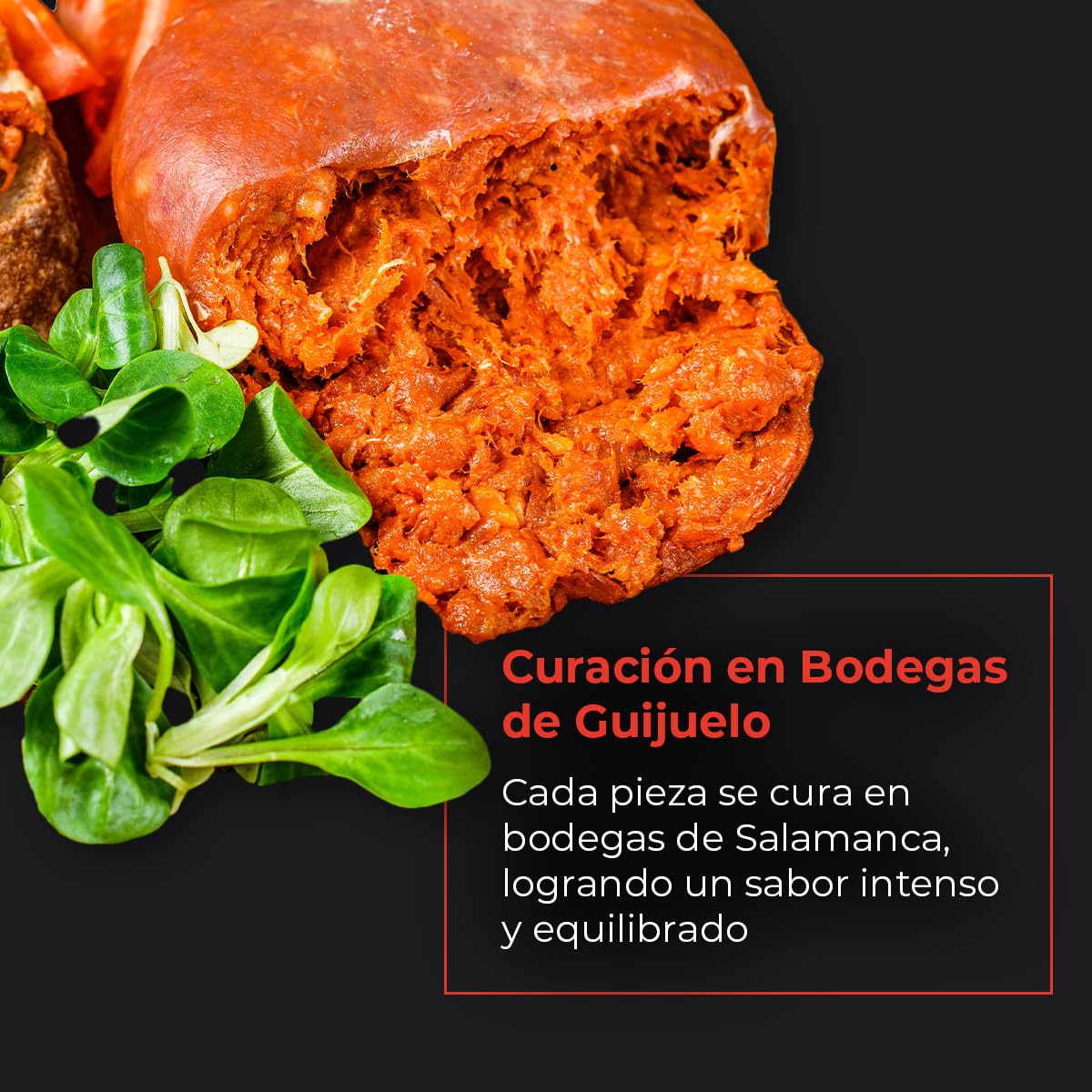 Sobrasada Ibérica de Guijuelo - Sabor Tradicional con Pimentón de la Vera - Textura Suave y Untuosa - Perfecta para Tapas y Aperitivos - EIbérico