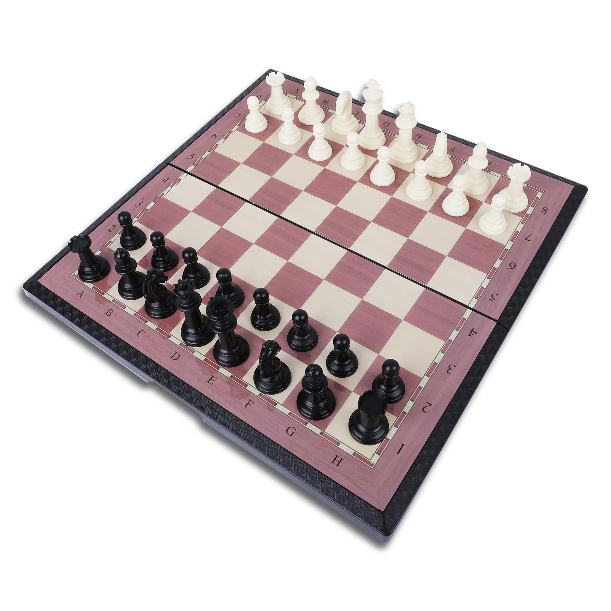 RAR SPORTS Magnetic Educational Plastic Chess Board Set with Folding Chess Board 2 Players Travel Toys for Kids and Adults (9.5 Inches) (B0DFCY6115) Amazon Price History, Amazon Price Tracker
