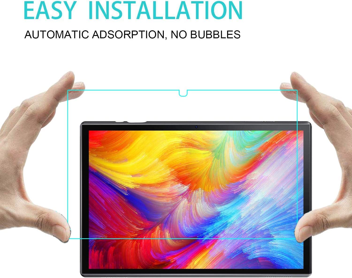 AKNICI Pellicola Protettiva per Jumper M11 Tablet 10.5 Pollici Android 12, Vetro Temperato Film per Jumper EZpad M11 Tablet 10.5 Pollici, Ultra Trasparente/ Anti-graffio/Durezza 9H, Pacco da 2