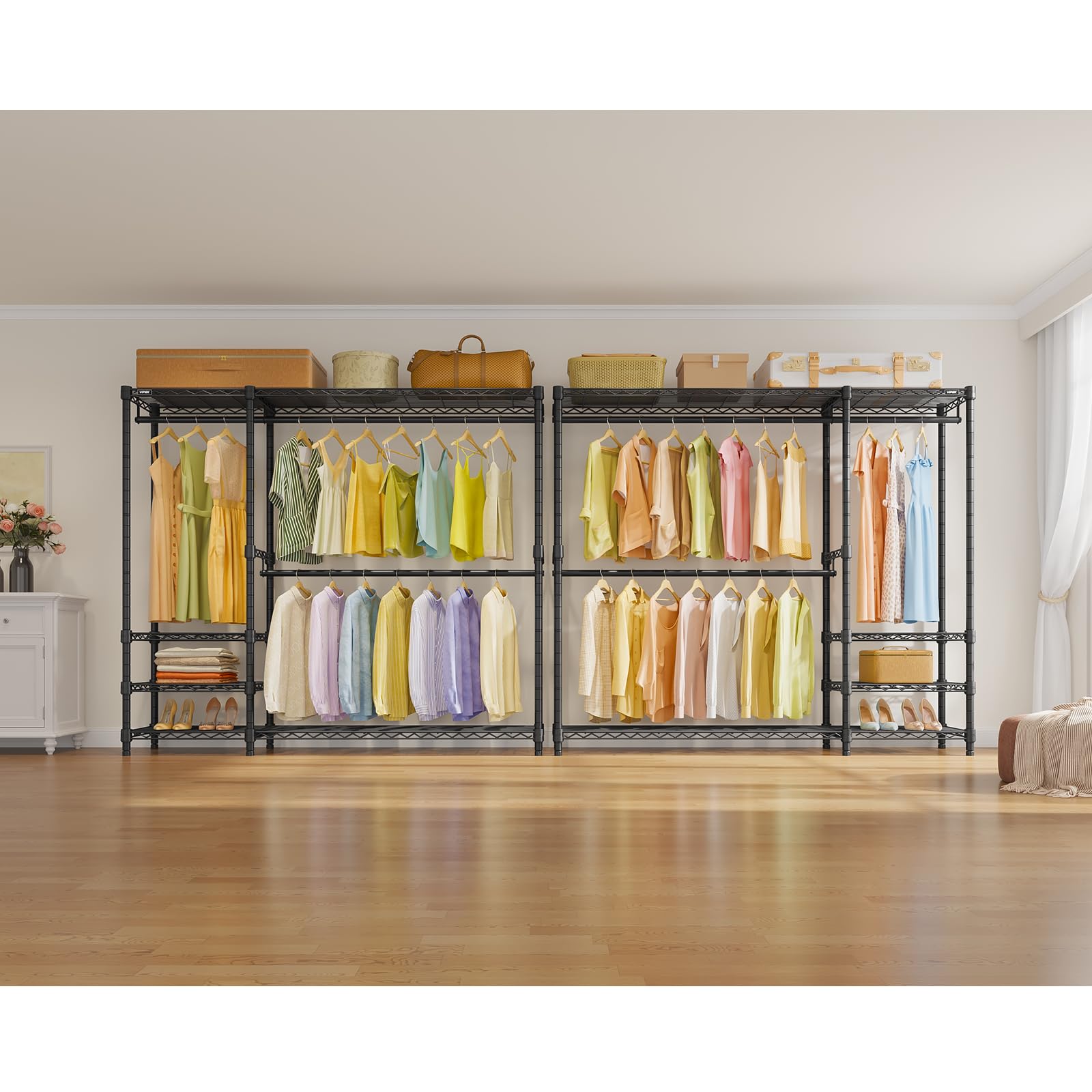 Amazon.com: VIPEK V2 Plus Heavy Duty Clothes Rack, Portable Metal
