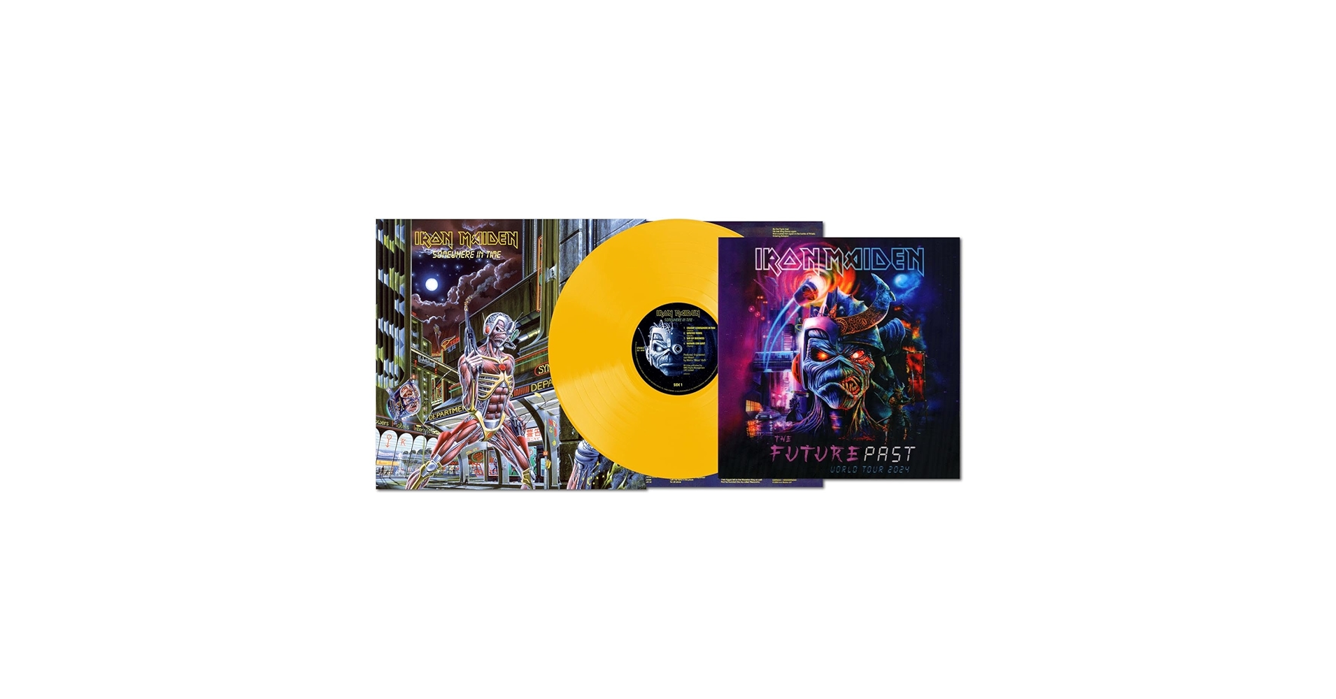 Amazon.com: SOMEWHERE IN TIME [LIMITED EDITION YELLOW VINYL
