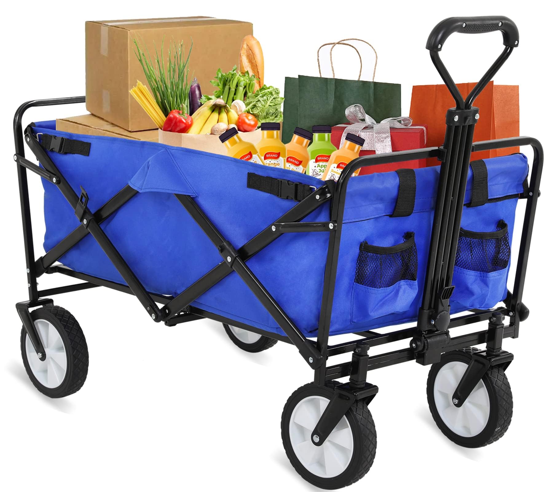 Amazon.com: Collapsible Folding Wagon Large Capacity Outdoor